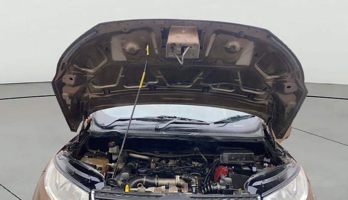 2016 Ford Ecosport TITANIUM 1.5L DIESEL, Diesel, Manual, 1,25,320 km, Open Bonet