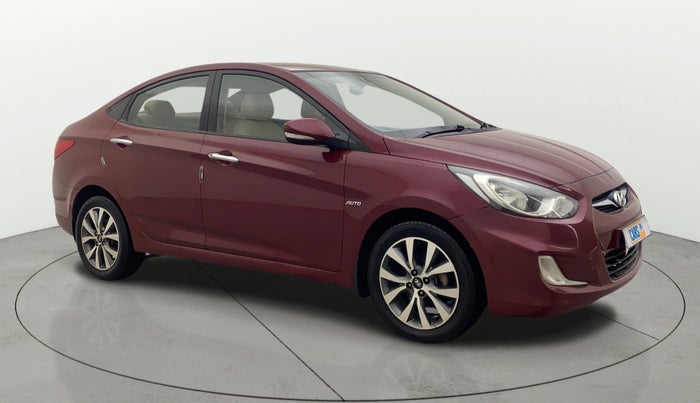 2014 Hyundai Verna FLUIDIC 1.6 VTVT SX AT, Petrol, Automatic, 42,671 km, Right Front Diagonal