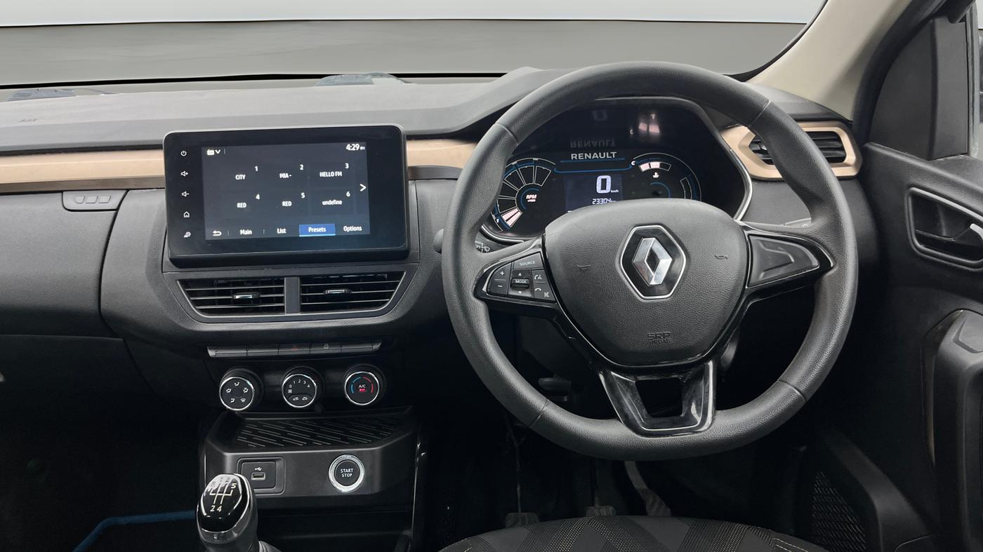 2022 Renault Kiger RXT (O) MT, Petrol, Manual, 23,304 km, Steering Wheel Close Up