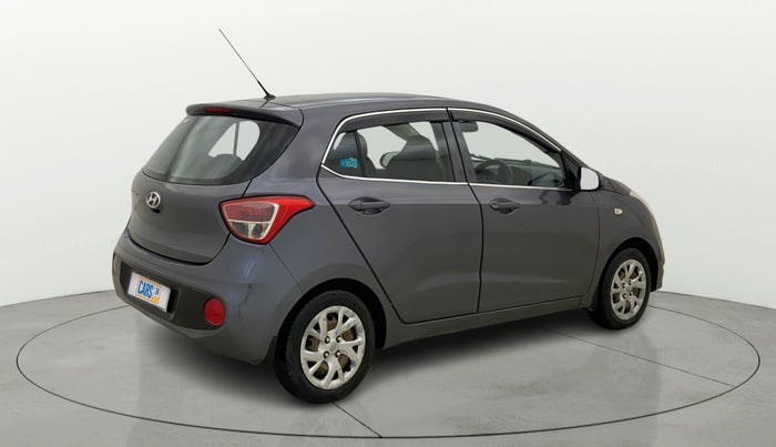 2018 Hyundai Grand i10 MAGNA 1.2 KAPPA VTVT, CNG, Manual, 1,32,621 km, Right Back Diagonal