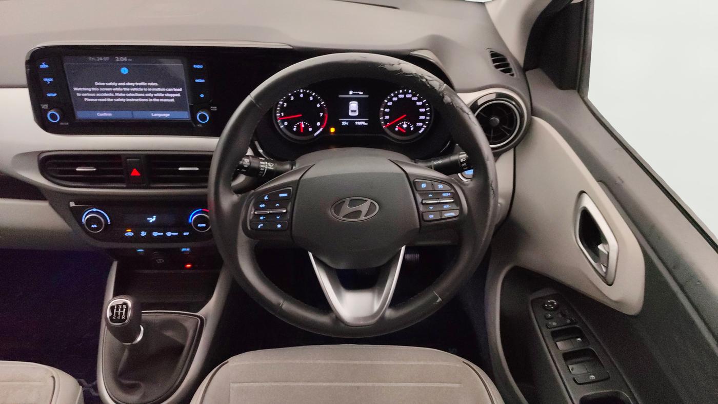 2023 Hyundai GRAND I10 NIOS ASTA 1.2 KAPPA VTVT, Petrol, Manual, 11,670 km, Steering Wheel Close Up
