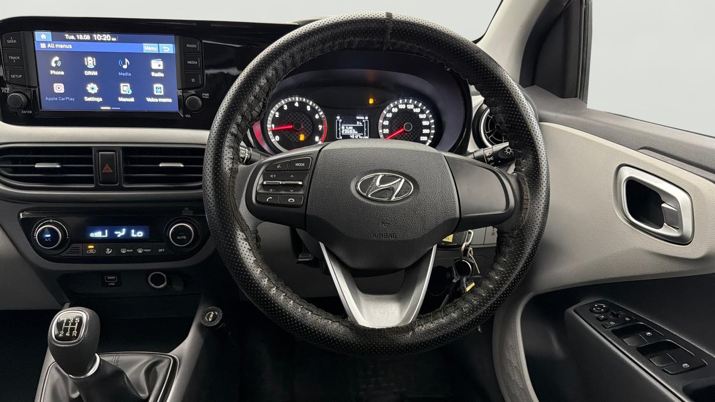 2022 Hyundai GRAND I10 NIOS SPORTZ 1.2 KAPPA VTVT CNG, CNG, Manual, 49,127 km, Steering Wheel Close Up