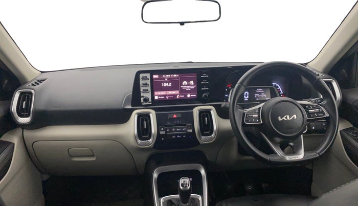 2022 KIA SONET HTX 1.5, Diesel, Manual, 65,068 km, Dashboard