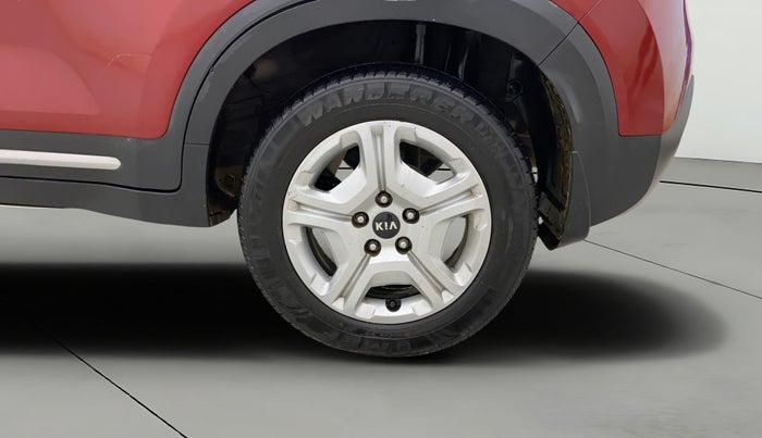 2021 KIA SONET HTX 1.0 IMT, Petrol, Manual, 1,14,554 km, Left Rear Wheel