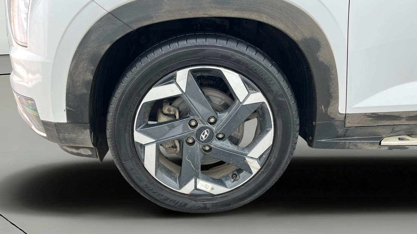 2021 Hyundai ALCAZAR 2.0 SIGNATURE (O) AT 6STR, Petrol, Automatic, 60,665 km, Left Front Wheel