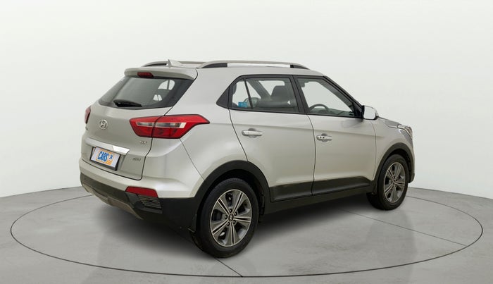 2017 Hyundai Creta SX PLUS AT 1.6 PETROL, Petrol, Automatic, 54,240 km, Right Back Diagonal