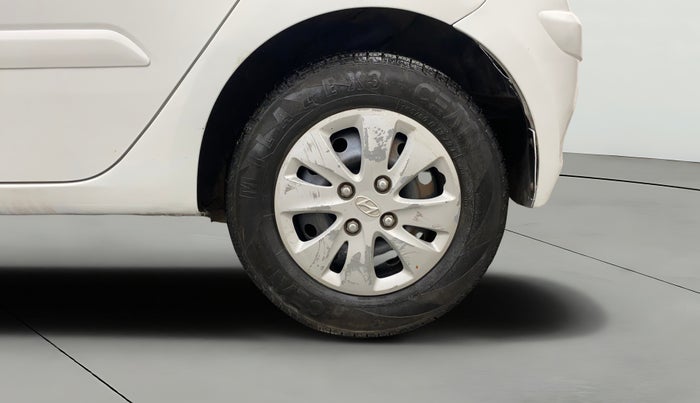 2012 Hyundai i10 SPORTZ 1.2 AT, Petrol, Automatic, 45,033 km, Left Rear Wheel