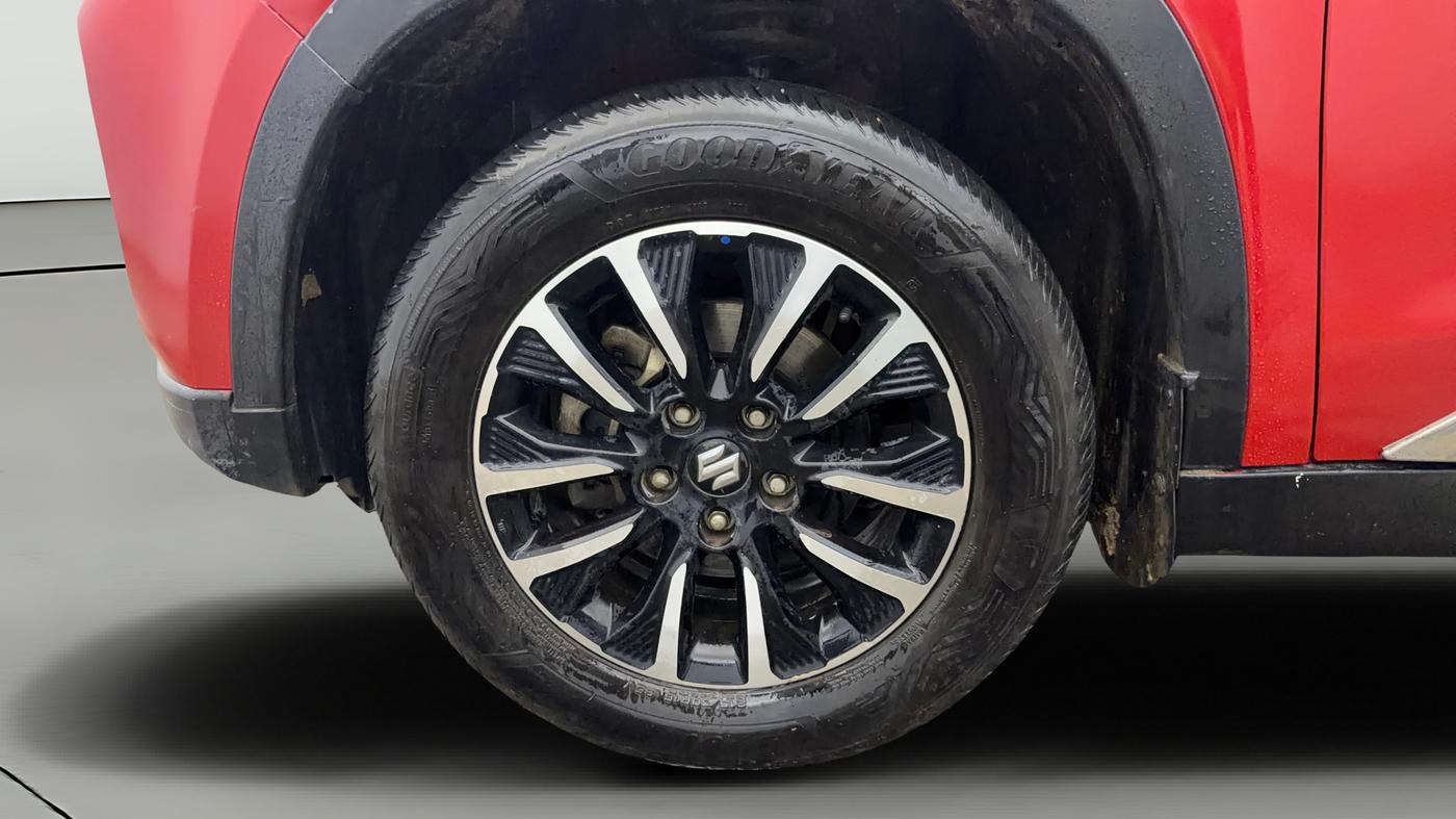 2022 Maruti Vitara Brezza ZXI PLUS, Petrol, Manual, 72,075 km, Left Front Wheel