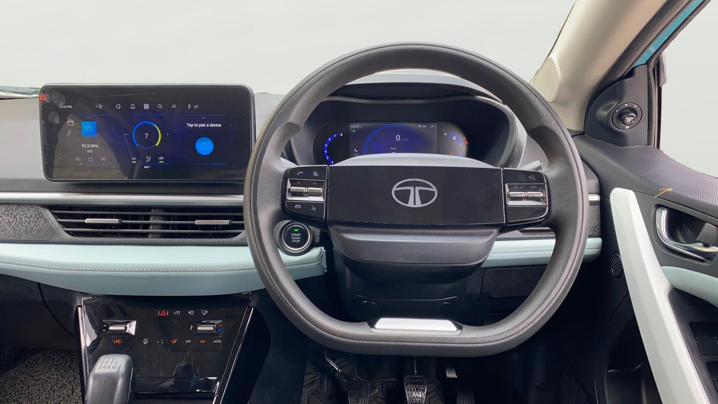 2024 Tata NEXON CREATIVE PLUS S 1.2 REVOTRON 6 MT, Petrol, Manual, 25,118 km, Steering Wheel Close Up