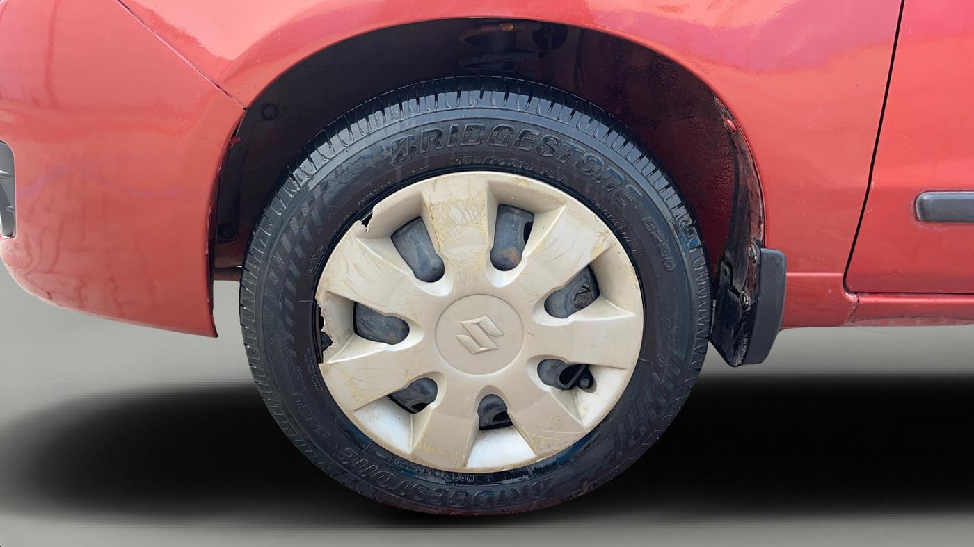 2013 Maruti Alto K10 VXI, Petrol, Manual, 41,861 km, Left Front Wheel
