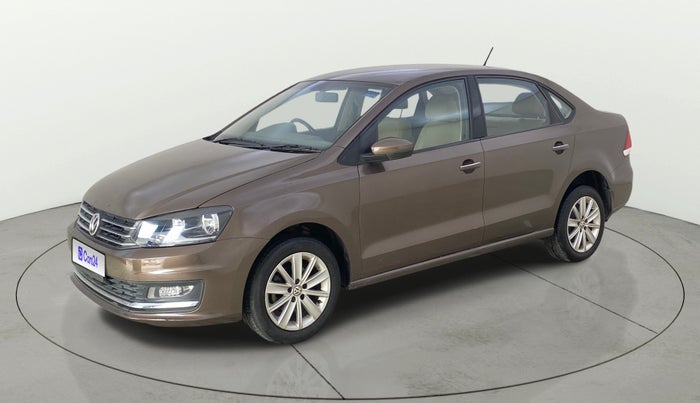 2015 Volkswagen Vento HIGHLINE PETROL AT, Petrol, Automatic, 51,090 km, Left Front Diagonal