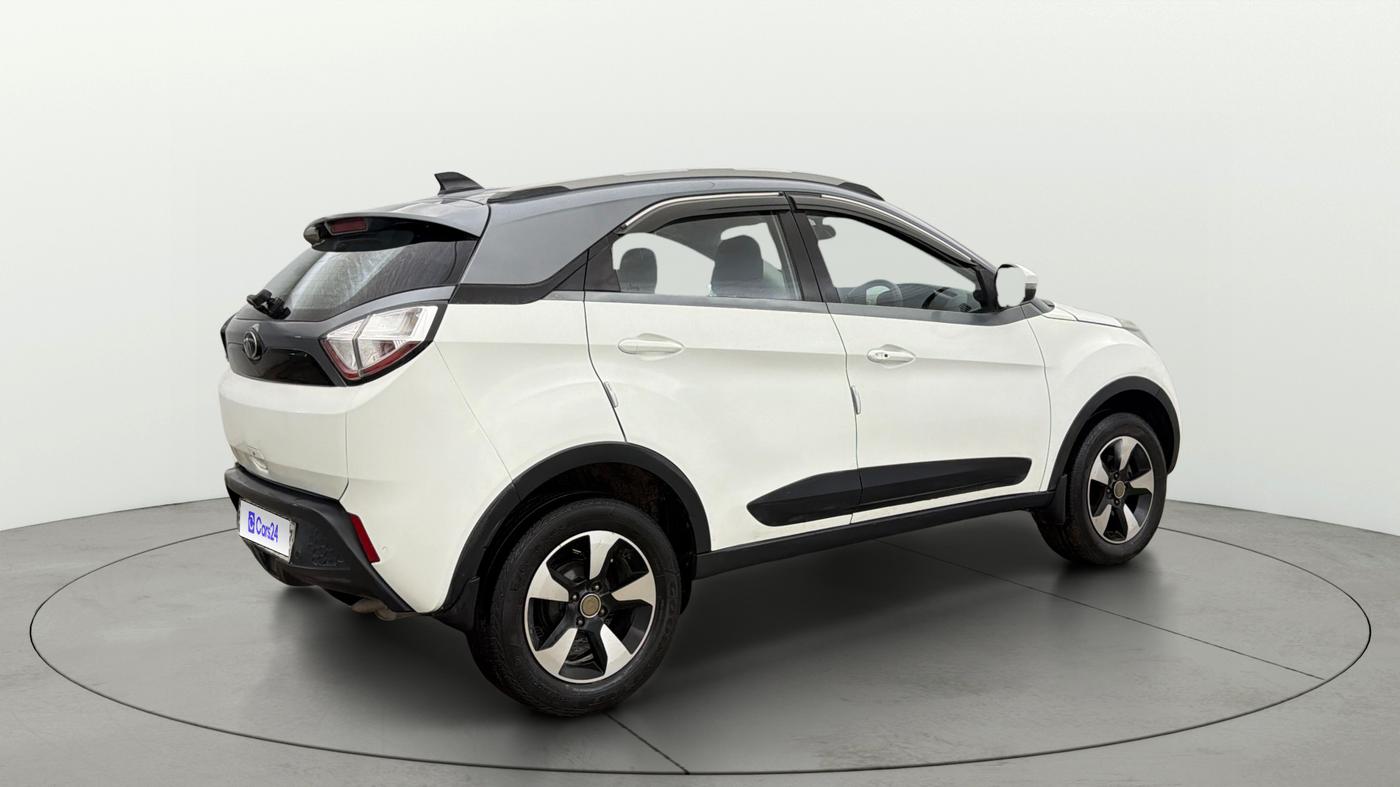 2019 Tata NEXON XZA PLUS PETROL DUAL TONE, Petrol, Automatic, 54,060 km, Right Back Diagonal
