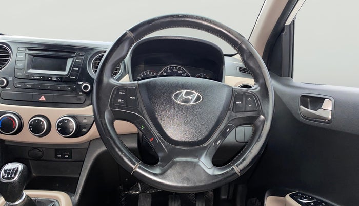 2013 Hyundai Grand i10 ASTA 1.2 KAPPA VTVT, Petrol, Manual, 75,139 km, Steering Wheel Close Up