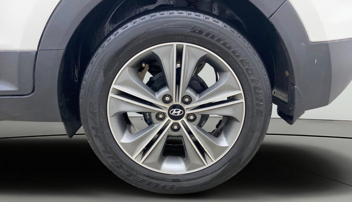 2017 Hyundai Creta SX PLUS AT 1.6 DIESEL, Diesel, Automatic, 56,656 km, Left Rear Wheel