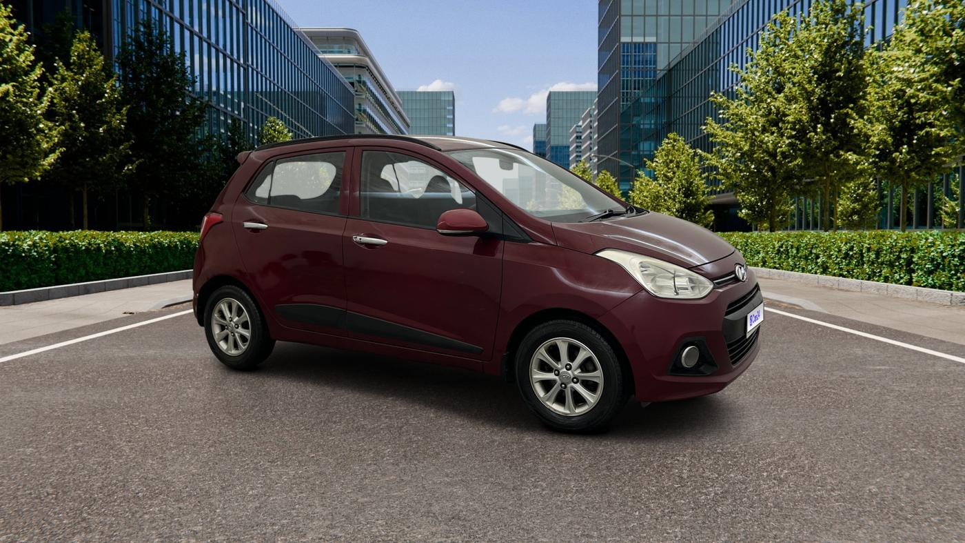 2016 Hyundai Grand i10 ASTA AT 1.2 KAPPA VTVT, Petrol, Automatic, 60,647 km, Right Front Diagonal