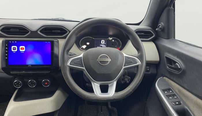 2021 Nissan MAGNITE XE, Petrol, Manual, 1,12,912 km, Steering Wheel Close Up