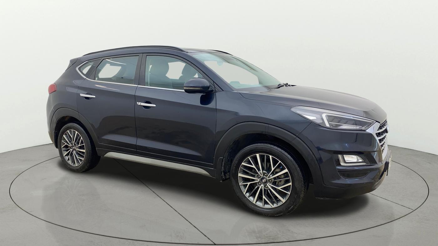 2021 Hyundai Tucson GLS 2WD AT PETROL, Petrol, Automatic, 83,851 km, Right Front Diagonal