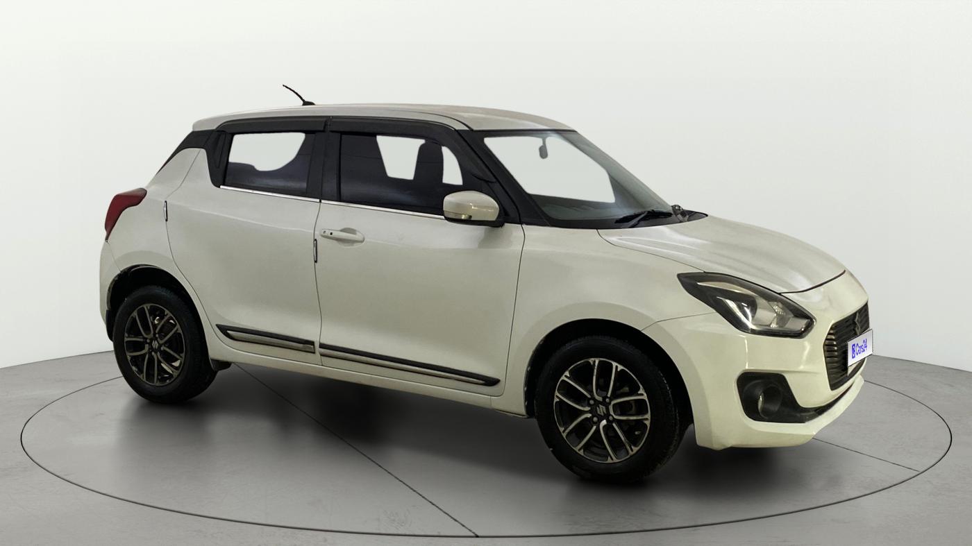 2021 Maruti Swift ZXI PLUS AMT, Petrol, Automatic, 83,037 km, Right Front Diagonal