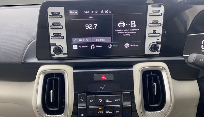 2023 KIA SONET HTX 1.0 DCT, Petrol, Automatic, 9,601 km, Air Conditioner