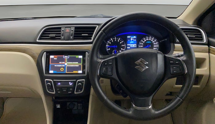 2018 Maruti Ciaz ALPHA 1.5 SHVS PETROL, Petrol, Manual, 64,532 km, Steering Wheel Close Up