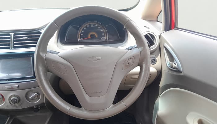 2013 Chevrolet Sail UVA 1.2 LT ABS, Petrol, Manual, 62,982 km, Steering Wheel Close Up