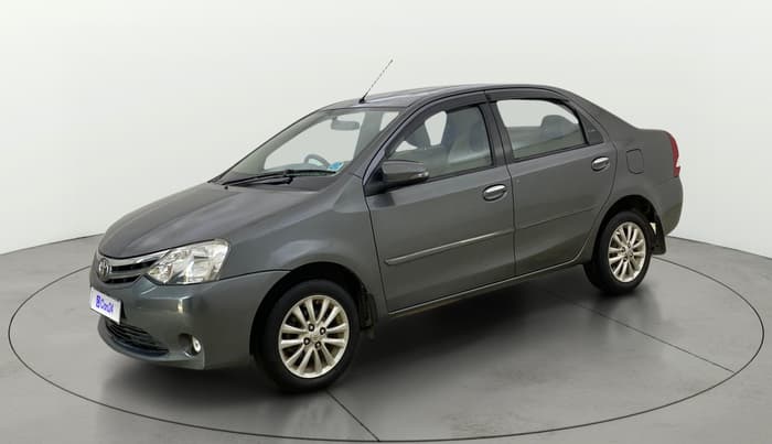 2013 Toyota Etios V, Petrol, Manual, 38,460 km, Left Front Diagonal