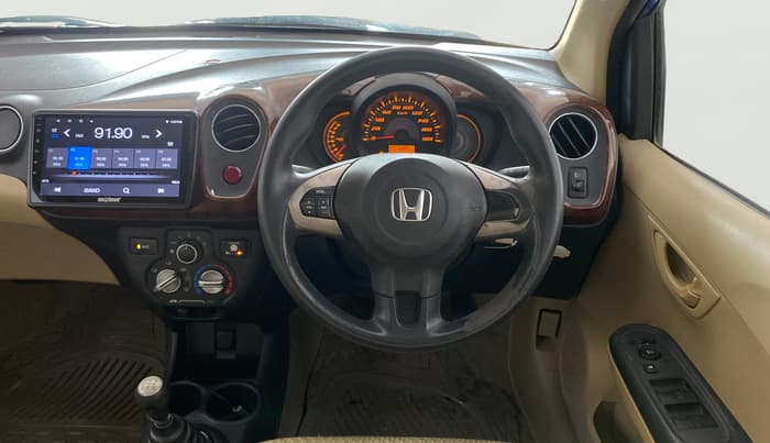 2014 Honda Amaze 1.2L I-VTEC S, CNG, Manual, 71,699 km, Steering Wheel Close Up