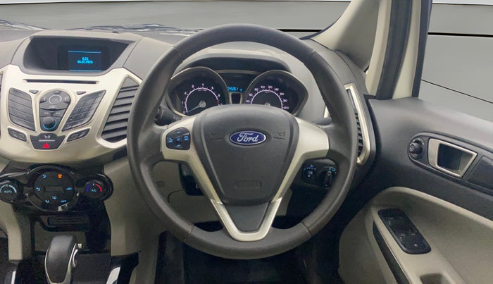 2017 Ford Ecosport TITANIUM 1.5L PETROL AT, Petrol, Automatic, 45,261 km, Steering Wheel Close Up