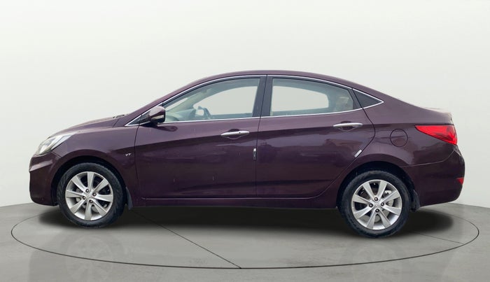 2013 Hyundai Verna FLUIDIC 1.6 VTVT SX OPT, Petrol, Manual, 99,222 km, Left Side