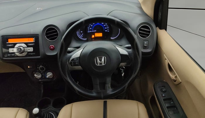 2015 Honda Amaze 1.2L I-VTEC S, Petrol, Manual, 65,964 km, Steering Wheel Close Up