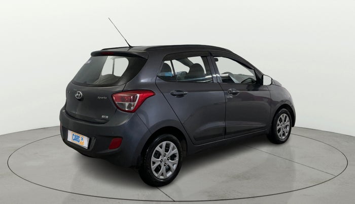 2015 Hyundai Grand i10 SPORTZ 1.2 KAPPA VTVT, Petrol, Manual, 42,588 km, Right Back Diagonal