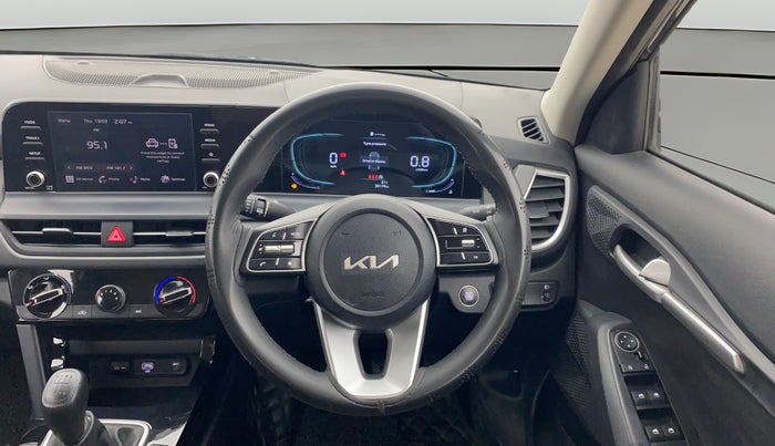 2024 KIA SELTOS  HTK 1.5 PETROL MT, Petrol, Manual, 39,173 km, Steering Wheel Close Up