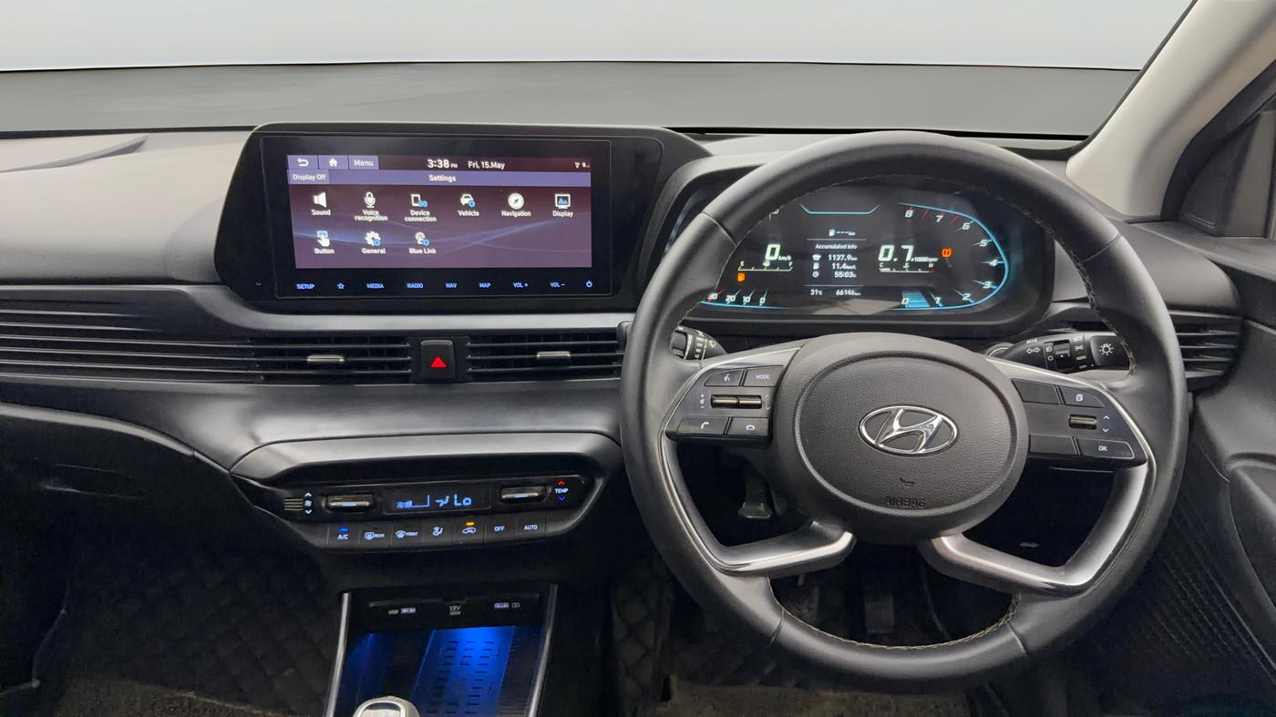 2020 Hyundai NEW I20 ASTA 1.2 MT, Petrol, Manual, 66,137 km, Steering Wheel Close Up