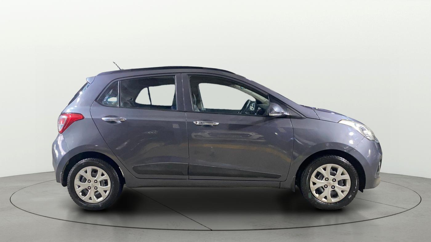 2014 Hyundai Grand i10 SPORTZ 1.2 KAPPA VTVT, Petrol, Manual, 49,738 km, Right Side View