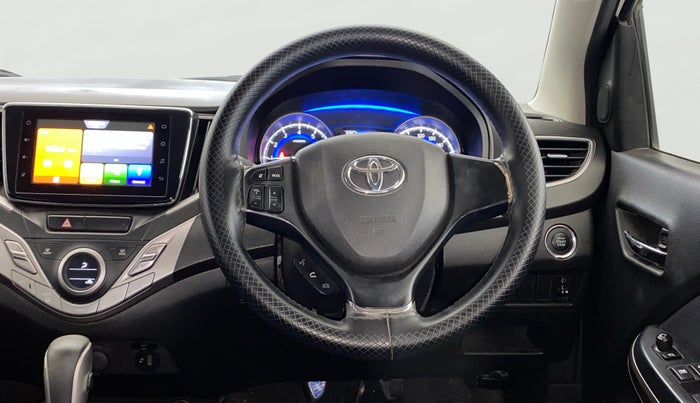 2021 Toyota Glanza G, Petrol, Manual, 35,609 km, Steering Wheel Close Up