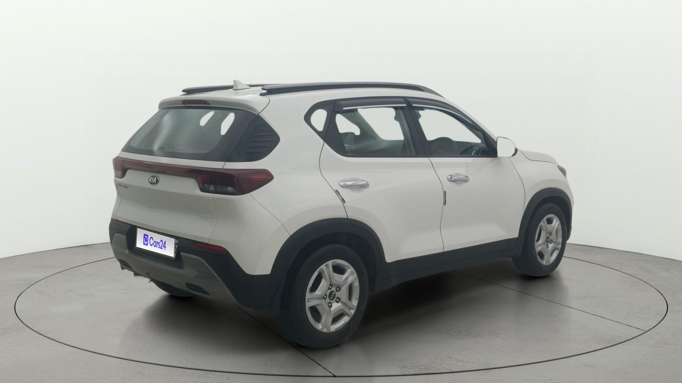 2021 KIA SONET HTK PLUS 1.2, Petrol, Manual, 37,870 km, Right Back Diagonal
