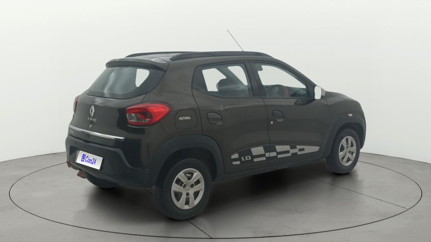 2018 Renault Kwid RXT 1.0 (O), Petrol, Manual, 1,38,712 km, Right Back Diagonal