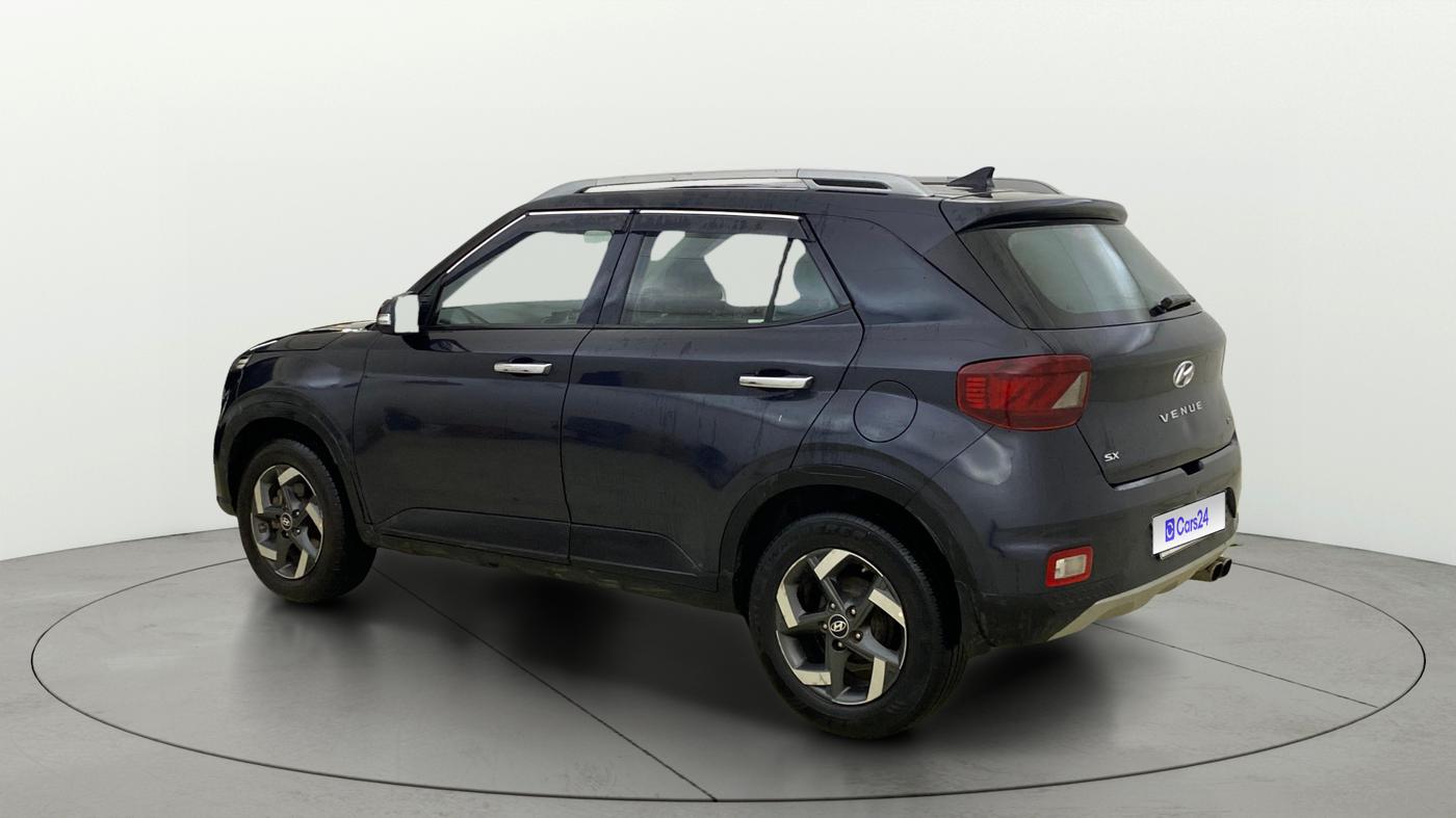 2020 Hyundai VENUE SX 1.0 (O) TURBO, Petrol, Manual, 68,638 km, Left Back Diagonal
