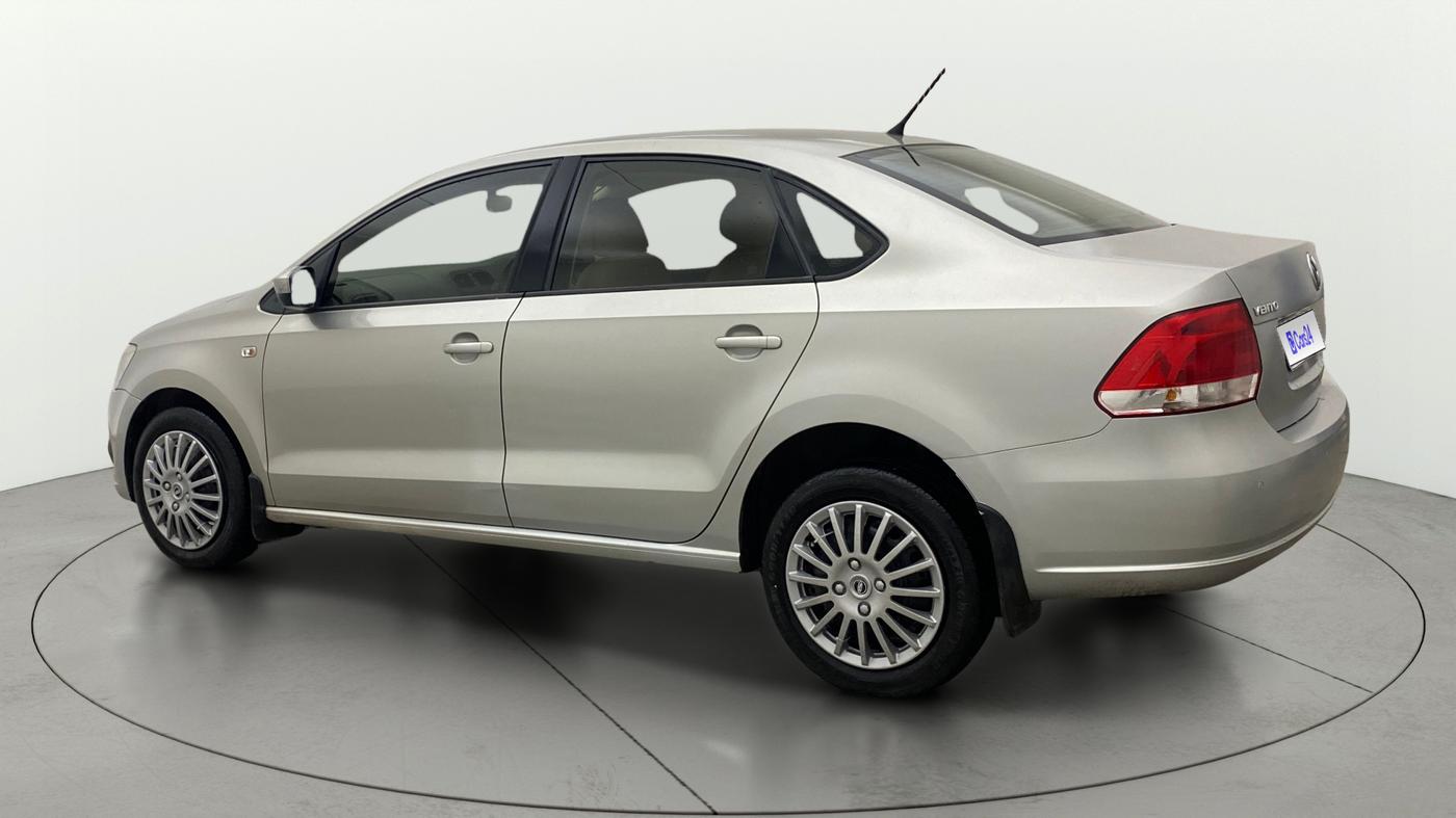 2014 Volkswagen Vento COMFORTLINE 1.6, Petrol, Manual, 93,711 km, Left Back Diagonal