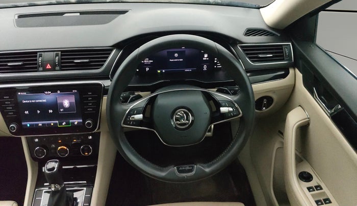 2021 Skoda Superb L&K 2.0 TSI AT, Petrol, Automatic, 43,942 km, Steering Wheel Close Up