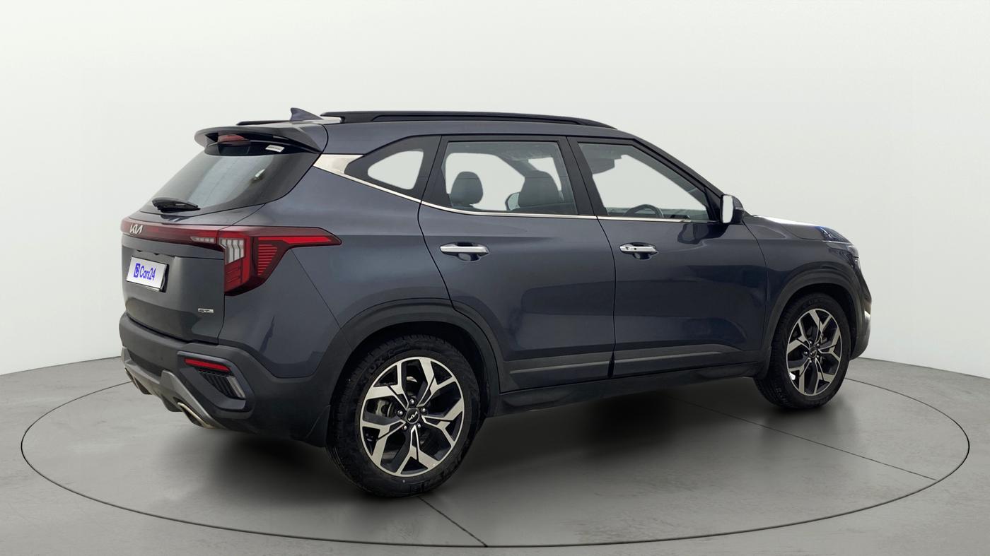2024 KIA SELTOS  GTX Plus 1.5 Turbo Petrol DCT, Petrol, Automatic, 61,955 km, Right Back Diagonal