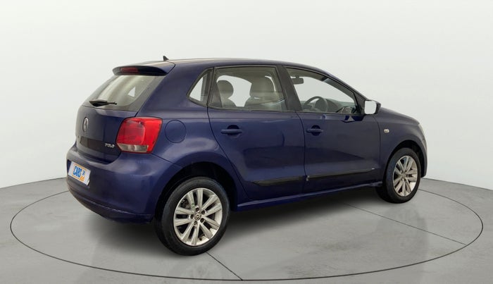 2014 Volkswagen Polo HIGHLINE1.2L, Petrol, Manual, 73,791 km, Right Back Diagonal