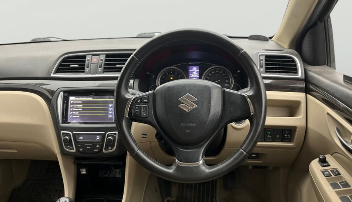 2016 Maruti Ciaz ZXI+, Petrol, Manual, 34,669 km, Steering Wheel Close Up