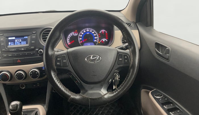 2018 Hyundai Grand i10 MAGNA 1.2 KAPPA VTVT, Petrol, Manual, 44,136 km, Steering Wheel Close Up