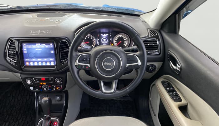 2018 Jeep Compass LIMITED PLUS PETROL AT, Petrol, Automatic, 44,423 km, Steering Wheel Close Up