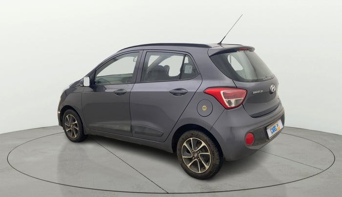 2017 Hyundai Grand i10 SPORTZ (O) AT 1.2 KAPPA VTVT, Petrol, Automatic, 77,325 km, Left Back Diagonal