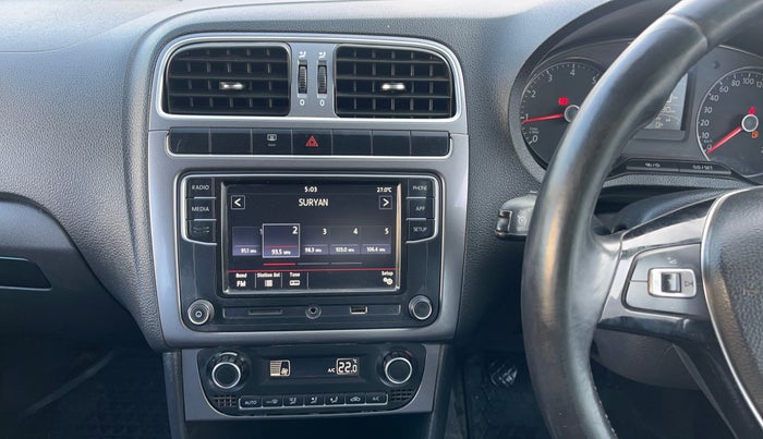 2019 Volkswagen Polo HIGHLINE PLUS 1.0, Petrol, Manual, 1,23,914 km, Air Conditioner