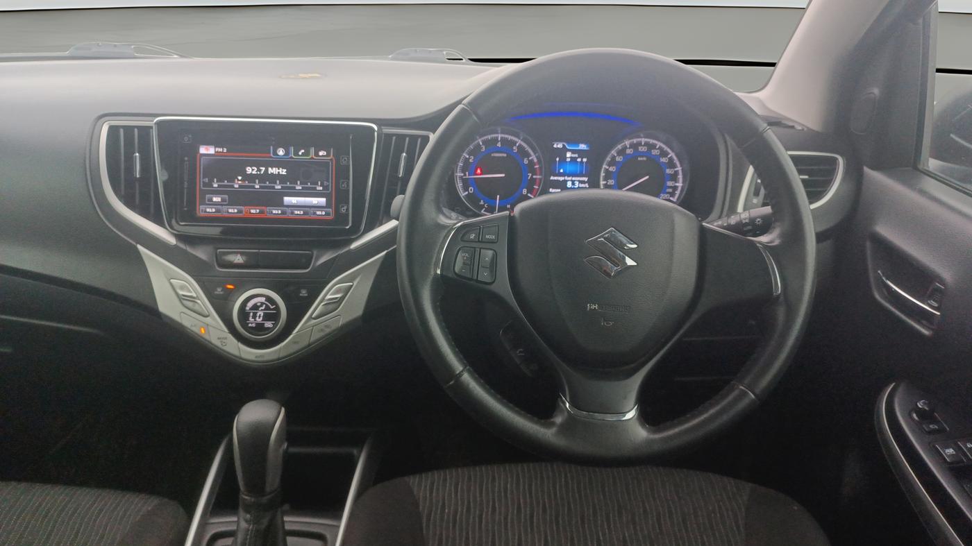 2018 Maruti Baleno ALPHA CVT PETROL 1.2, Petrol, Automatic, 35,379 km, Steering Wheel Close Up