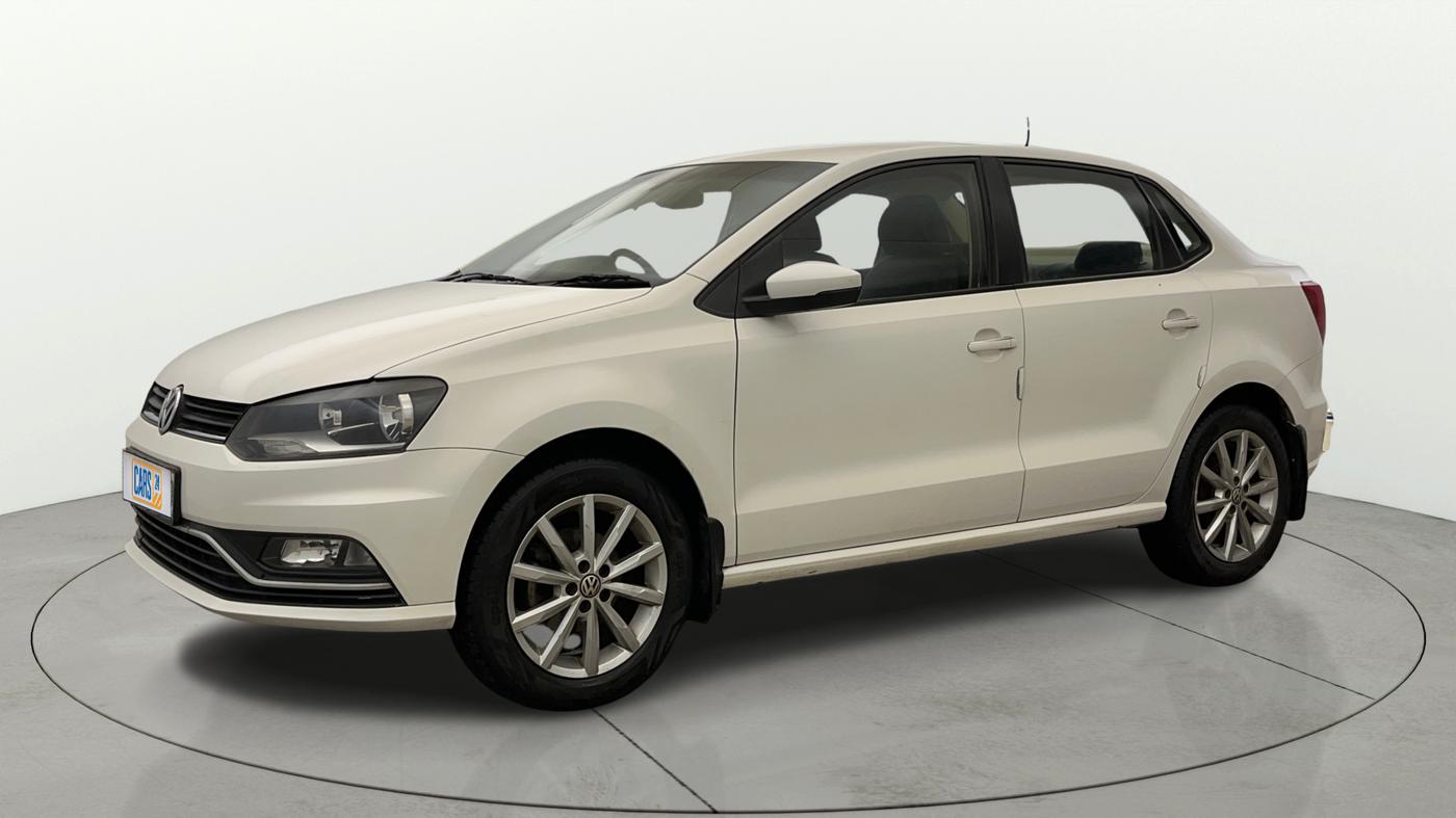 2018 Volkswagen Ameo HIGHLINE PLUS 1.0L 16 ALLOY, CNG, Manual, 55,324 km, Left Front Diagonal