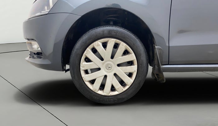 2018 Volkswagen Polo COMFORTLINE 1.0L MPI, Petrol, Manual, 1,26,359 km, Left Front Wheel